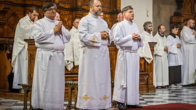 Brněnská diecéze má tři nové stálé jáhny, budou sloužit věřícím a pomáhat kněžím ve svých farnostech